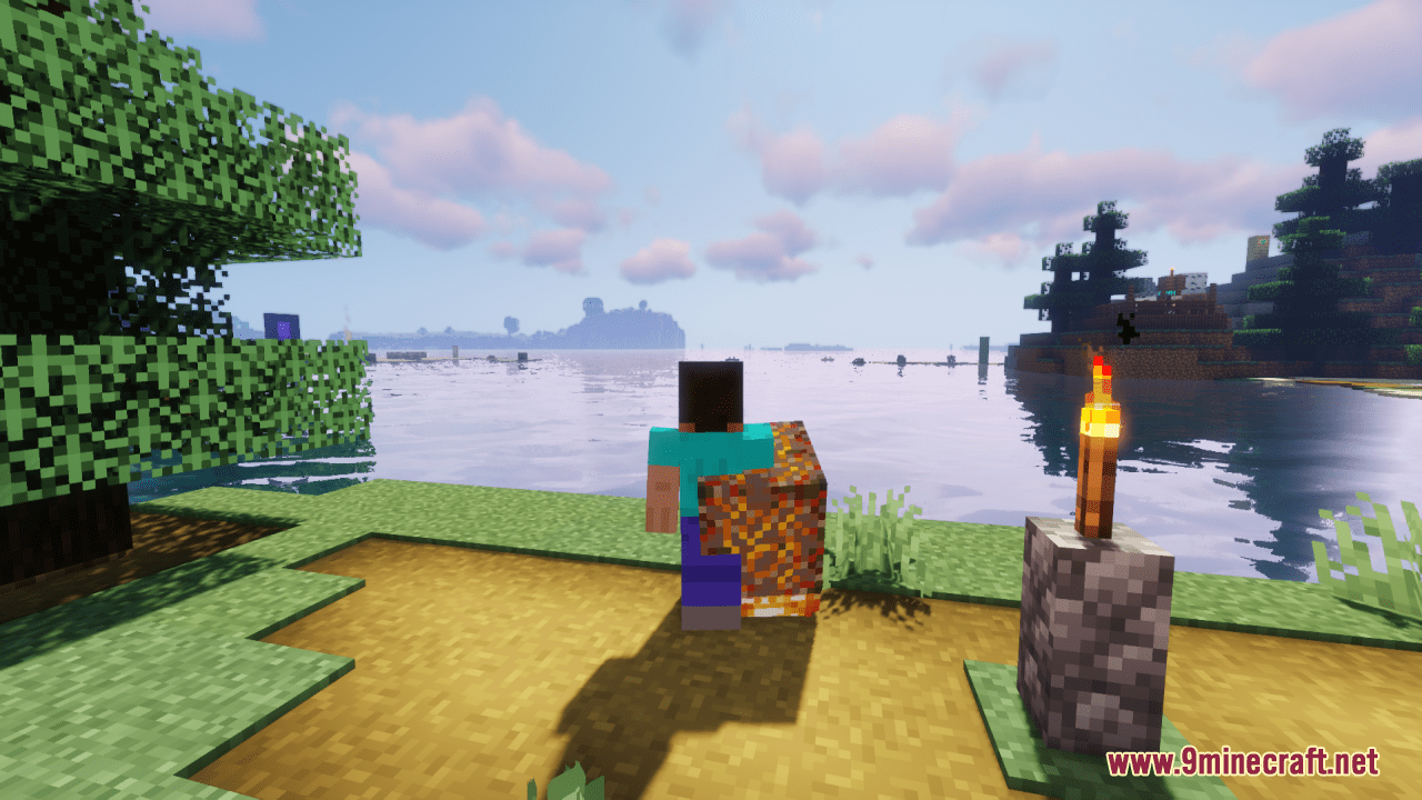 description_11 3D Fireball Resource Pack (1.19.4, 1.19.2) - Пакет текстур