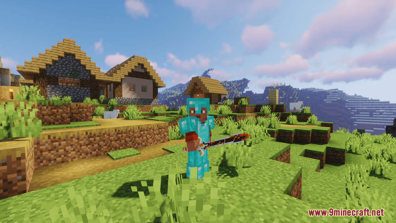 description_1 Blades Of Majestica Resource Pack (1.19.4, 1.19.2) - Текстур-пак