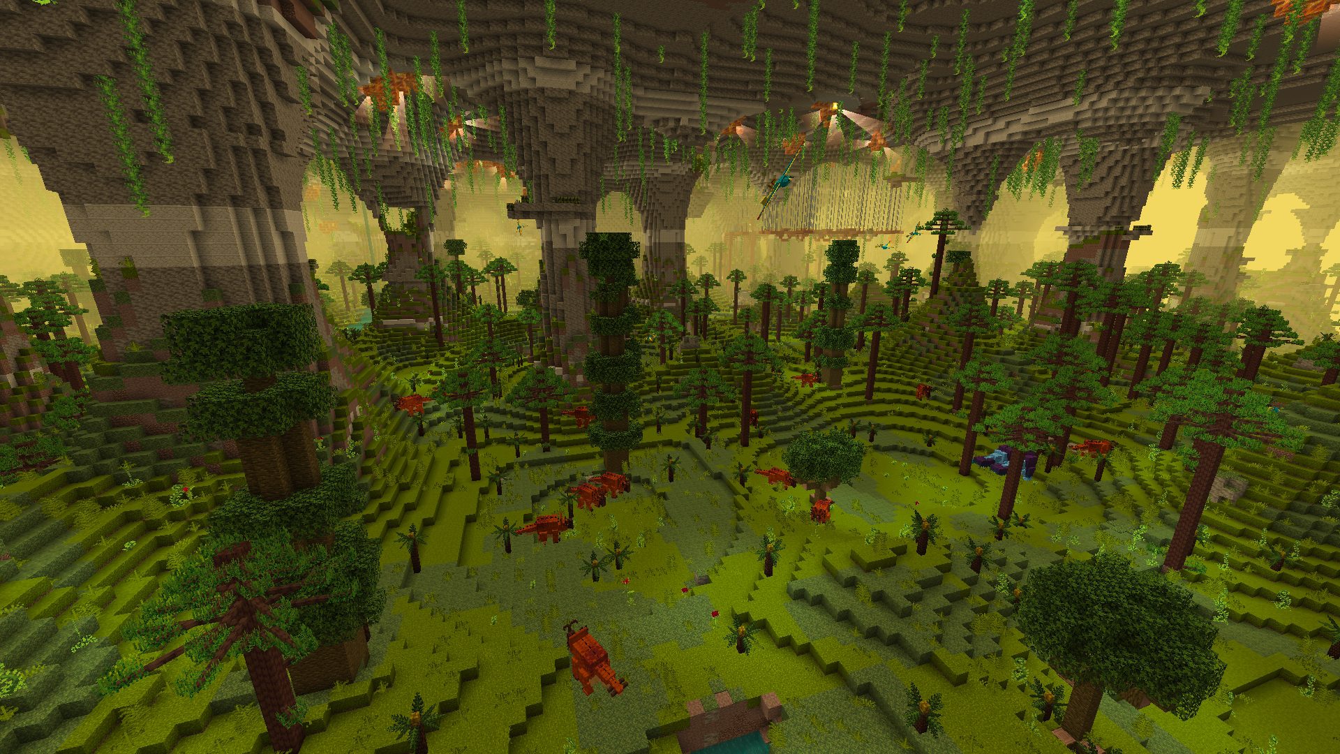 description_1 Alex's Cave Module (1.20.1) - Explora cinco nuevos biomas de cuevas raras!