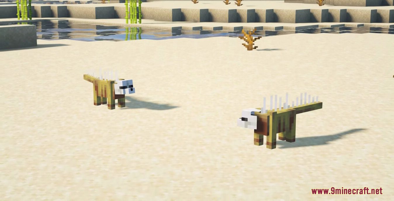 description_8 Critters & Cryptids Mod (1.19.2) - Фантастические существа