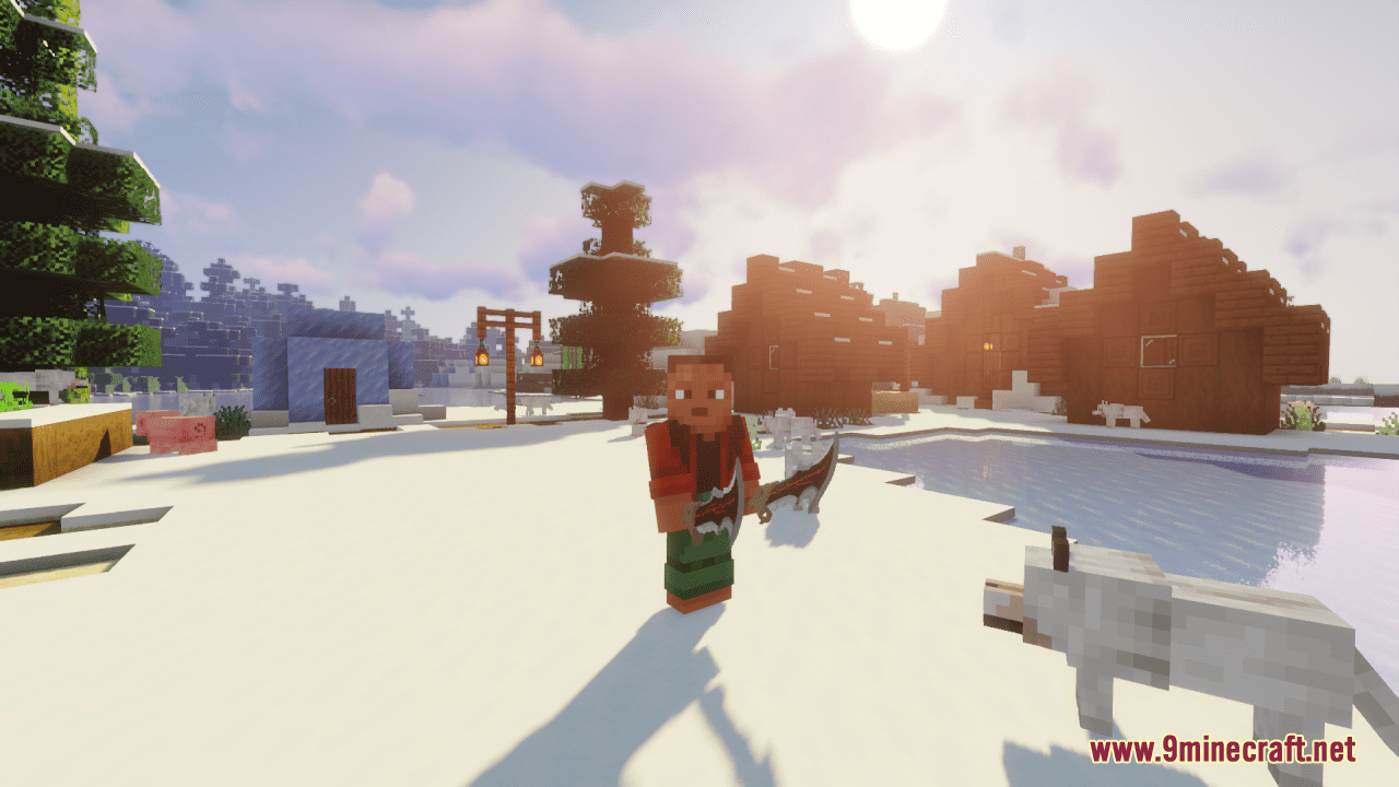 description_7 Blades Of Chaos Resource Pack (1.19.4, 1.19.2) - texture pack
