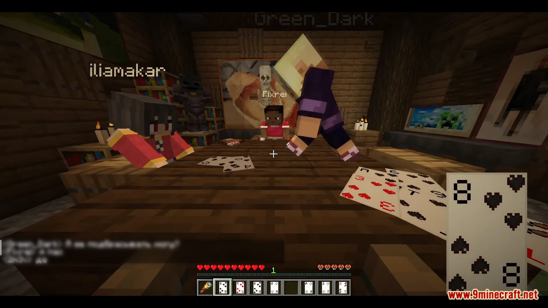 description_2 Boardgames Data Pack (1.20.2, 1.19.4) - Classic board games in the world of Minecraft!