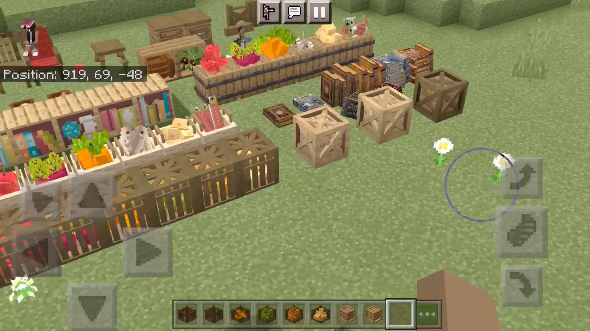 image 3 for Дополнение "Средневековая мебель" (1.20) - MCPE/Bedrock Mod