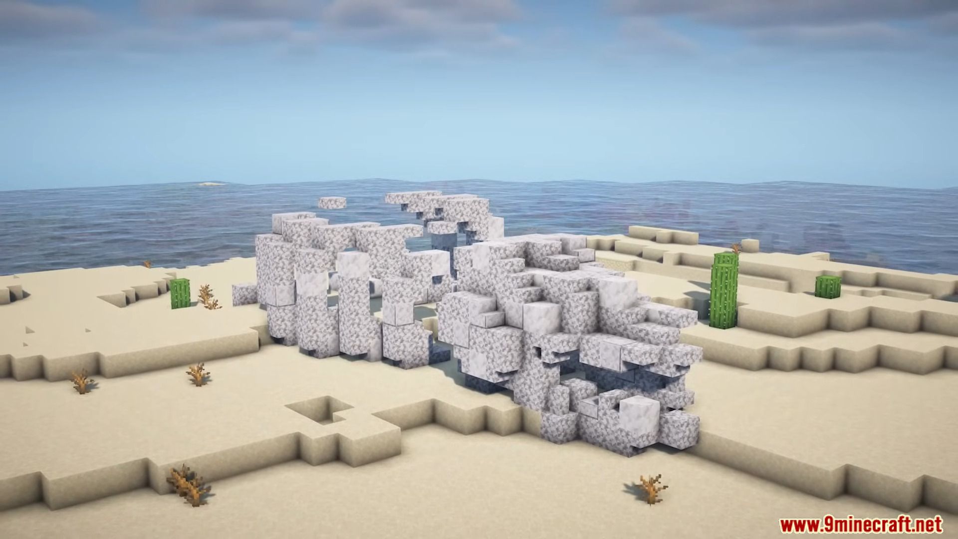 description_0 Unnamed Desert Structures Mod (1.20.4) - уникальные строения в ванильном стиле