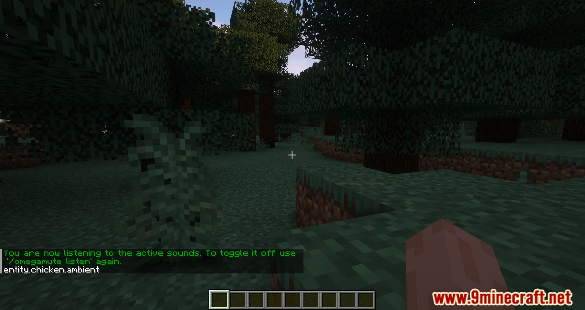 image 5 for Omega Mute Mod (1.20.6) - silencia o silencia todos los sonidos en Minecraft