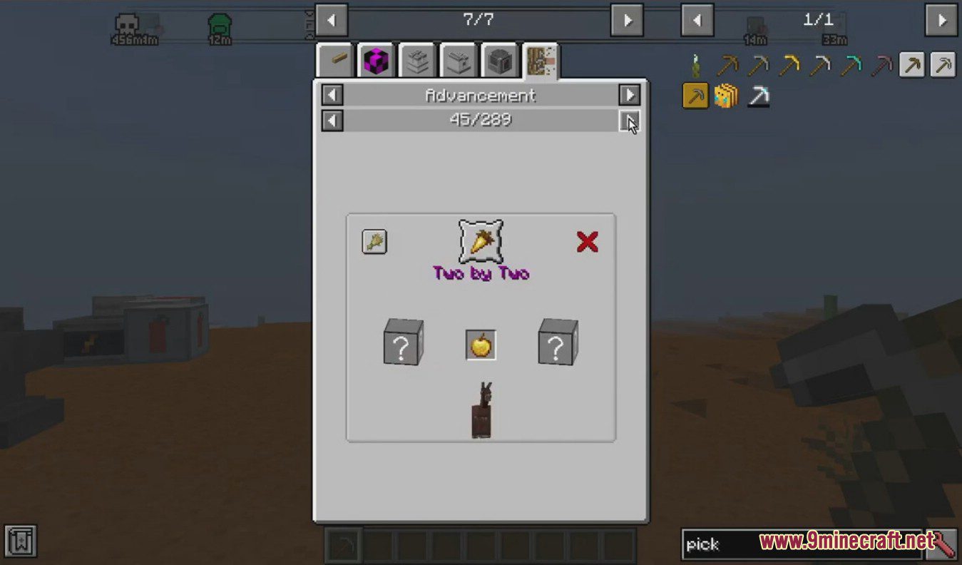 description_5 Just Enough Advancements Mod (1.20.1) - дополнение для JEI