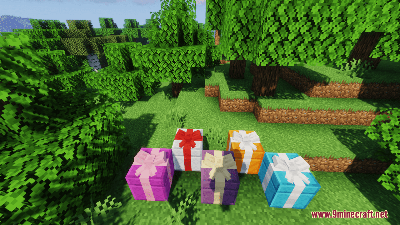 description_3 Shulker Gift Boxes Resource Pack (1.19.4, 1.19.2) - Texture pack