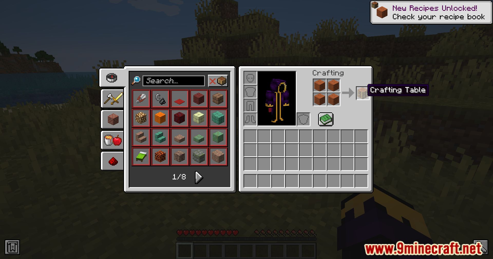 image 6 for Recipe Unlocker Mod (1.20.6) - no more recipe memories