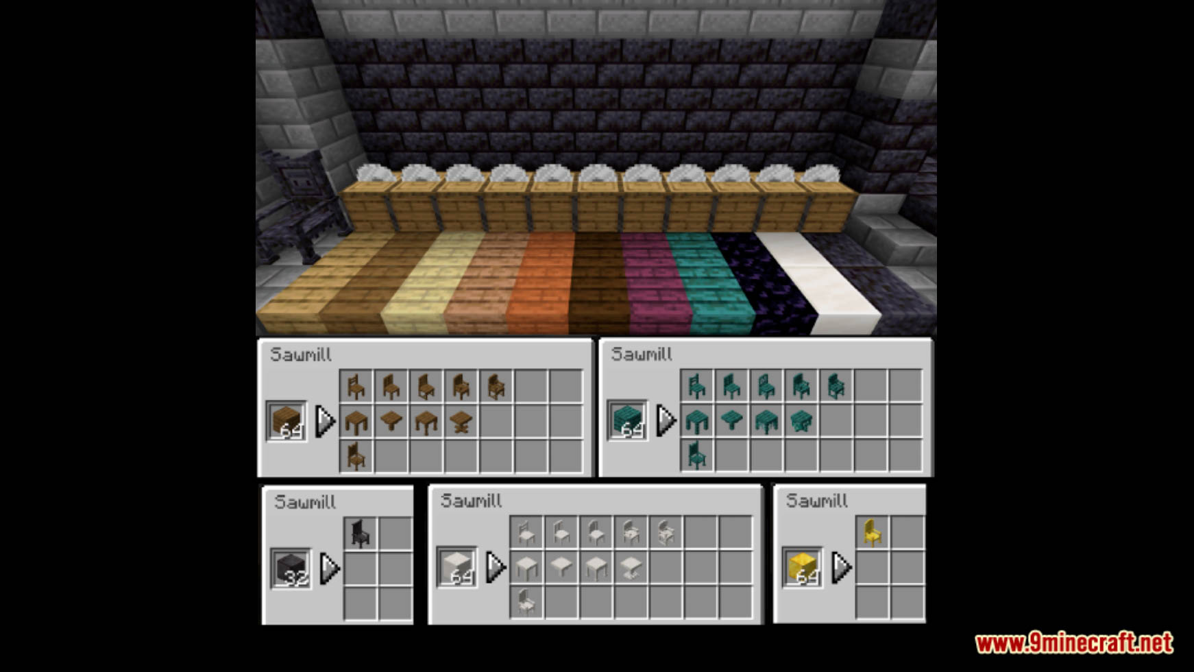 description_2 Mesa y sillas Datapack (1.20.2, 1.19.4) - Minecraft Mesa y sillas!