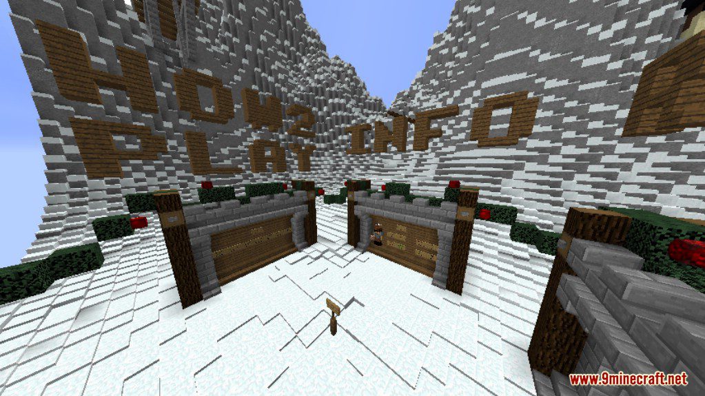 description_1 Mapa de salto de Navidad para Minecraft 1.12.2