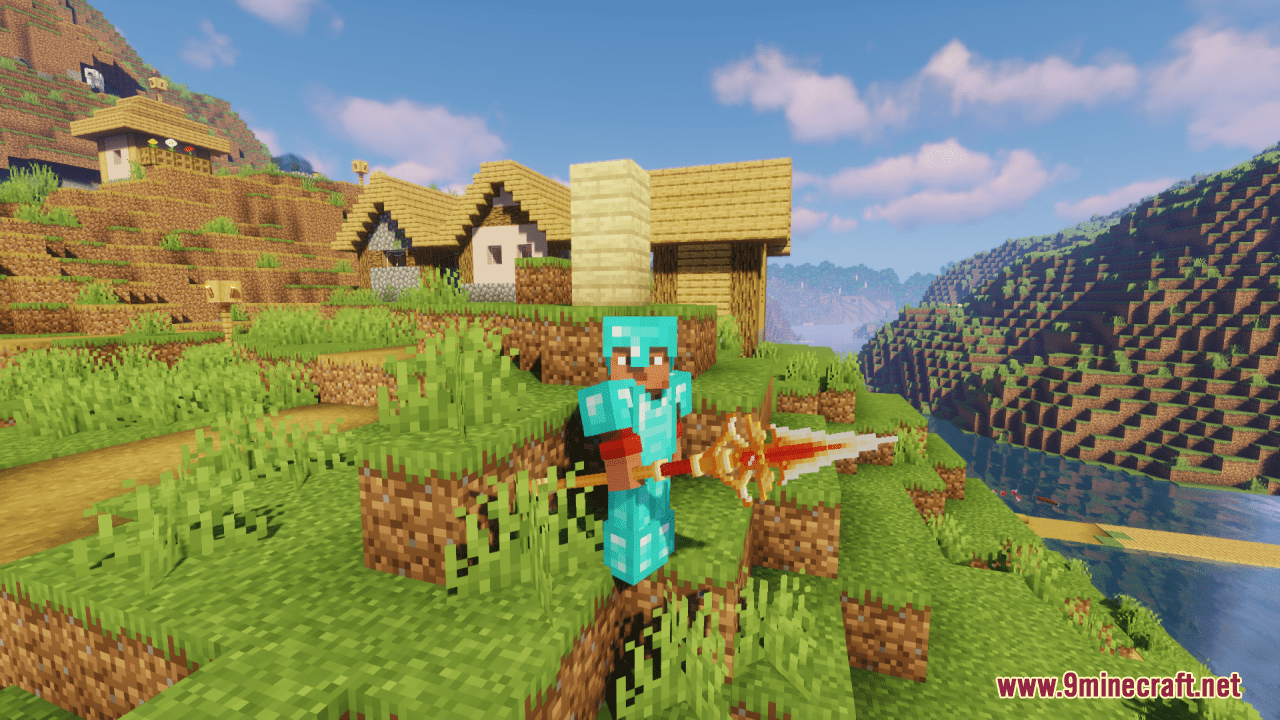description_9 Blades Of Majestica Resource Pack (1.19.4, 1.19.2) - Текстур-пак
