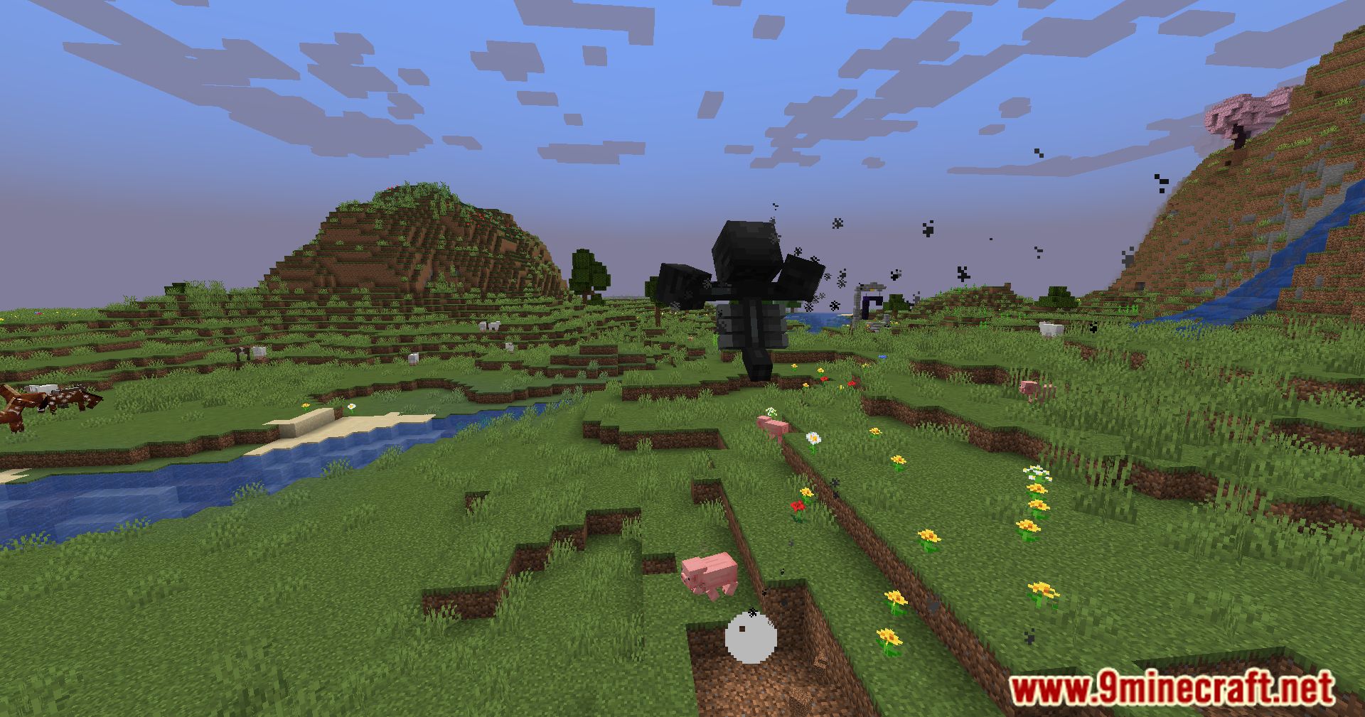 description_1 Mod Gotas de extinción Plantillas de Netherite (1.20.1) - recompensas de batalla mejoradas
