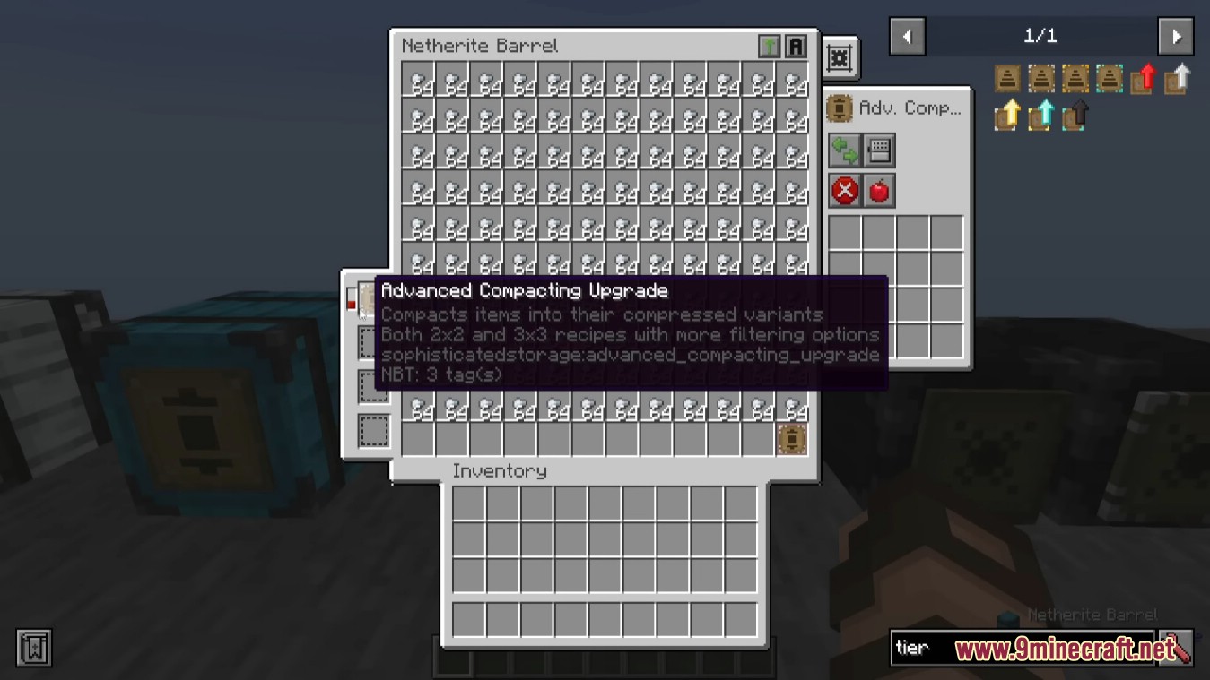 image 12 for Modo de almacenamiento detallado (1.20.1) - Actualización de almacenamiento