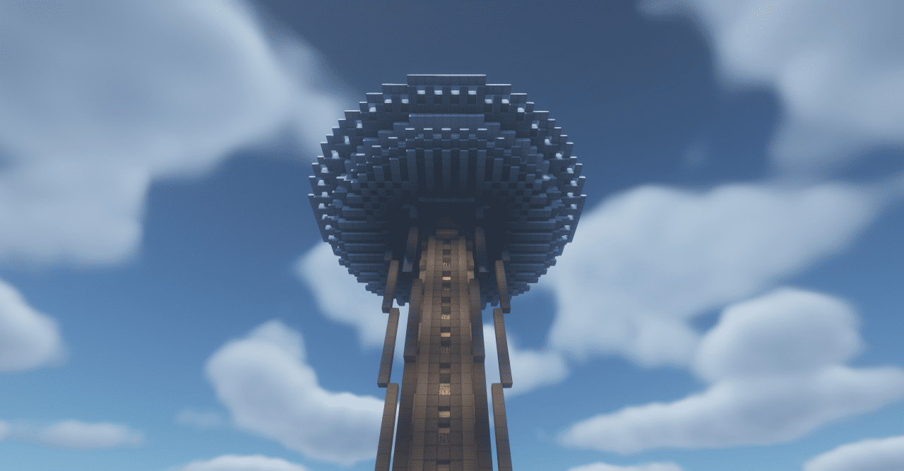 image 2 for Space Needle | Map for Minecraft