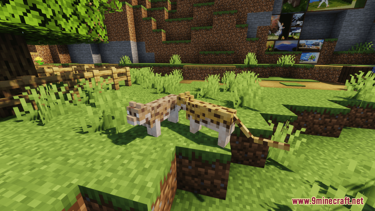 description_3 Cyber's Original Ocelots Resource Pack (1.19.4, 1.19.2) - Текстур-пак