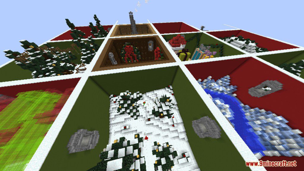 description_7 Mapa de salto de Navidad para Minecraft 1.12.2