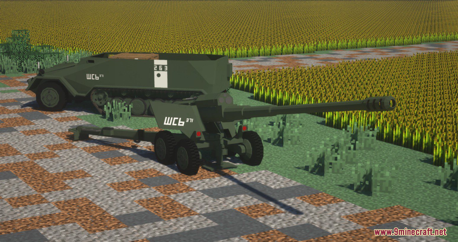 description_7 VEB Automobilwerke Schwikau Military Mod (1.16.5) - tanks, helicopters and planes