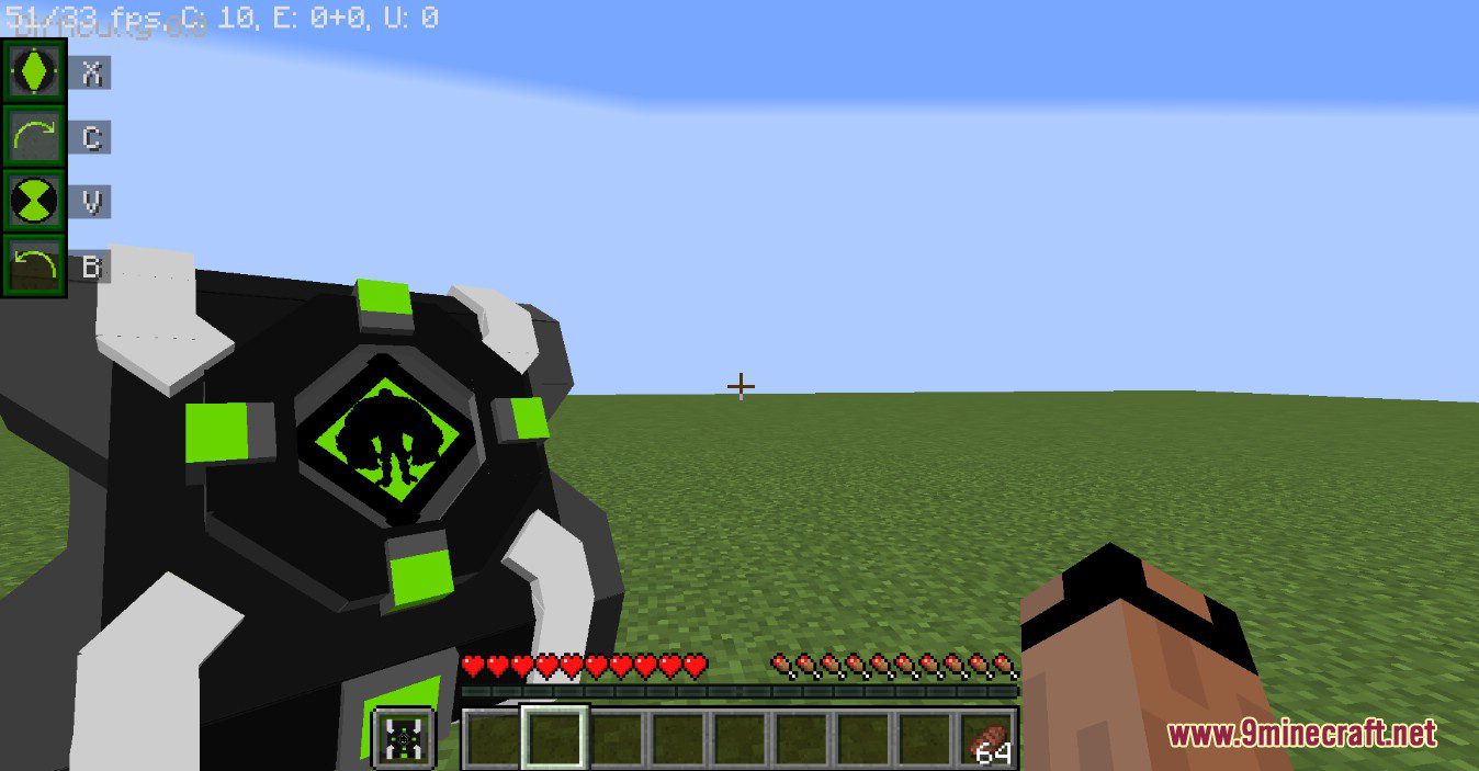 description_1 Ben 10 reinicio mod (1.12.2) - El Omnitrix