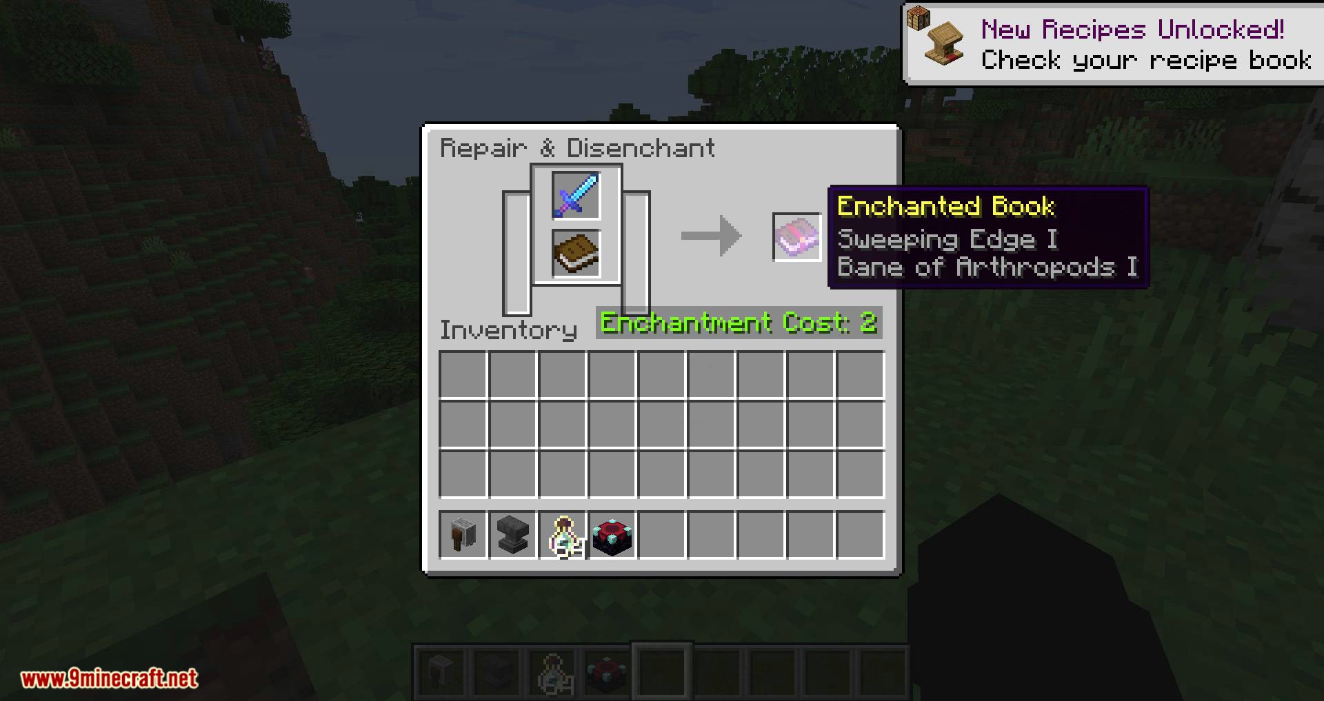 image 1 for Mod Grind Enchantments (1.20.5) - Spell removal and transfer