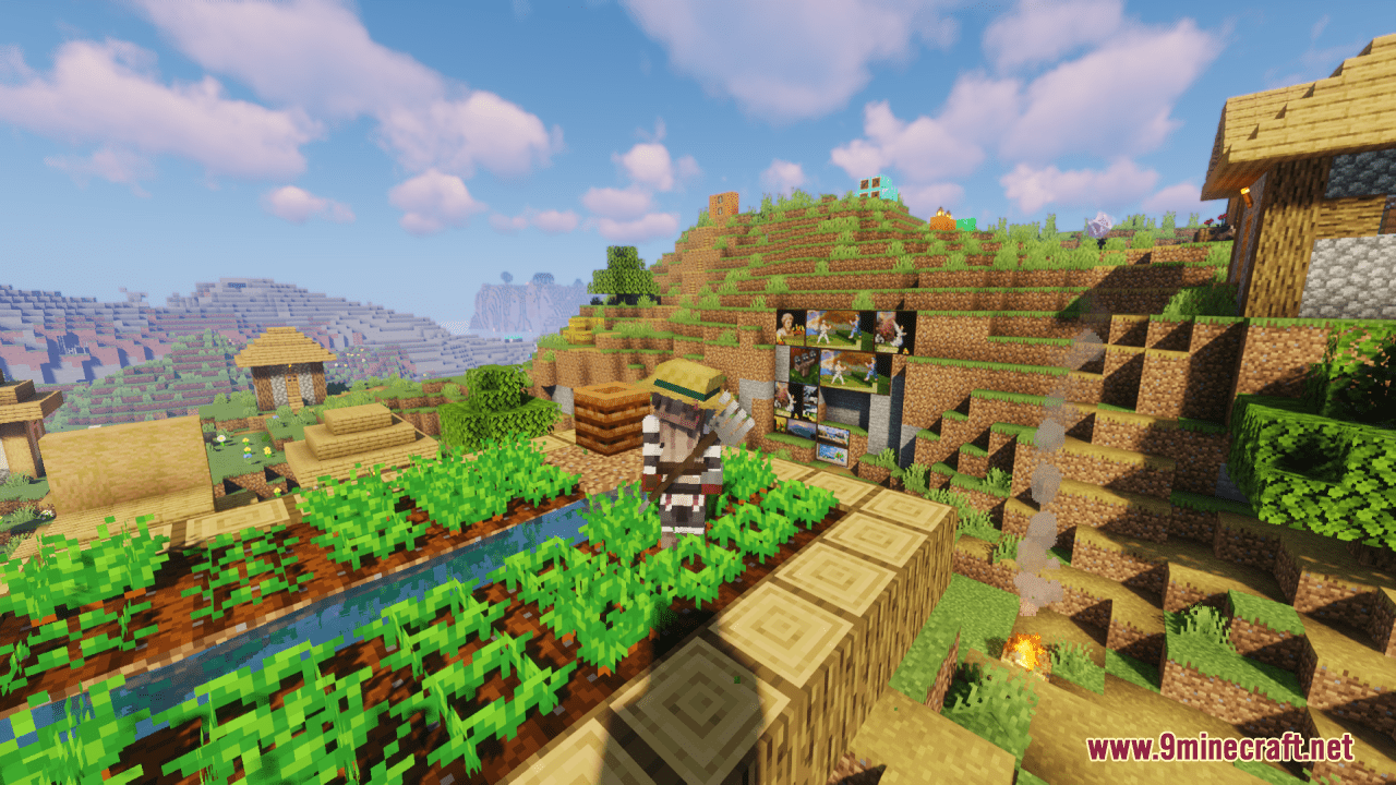 description_5 Stylish Villagers Resource Pack (1.19.4, 1.19.2) - текстур-пак