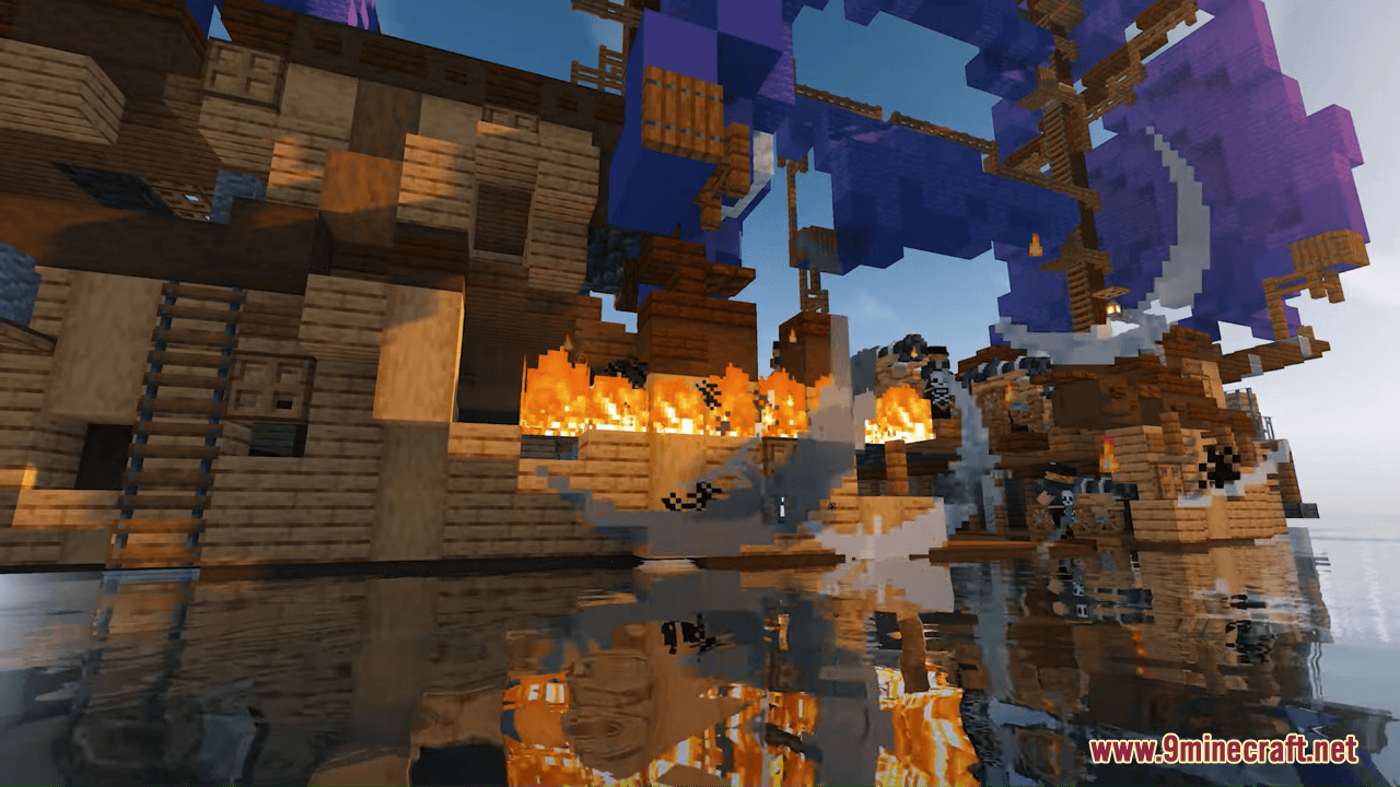 description_8 Crafty Cannoneers Map (1.20.4, 1.19.4) - Pirate Wars