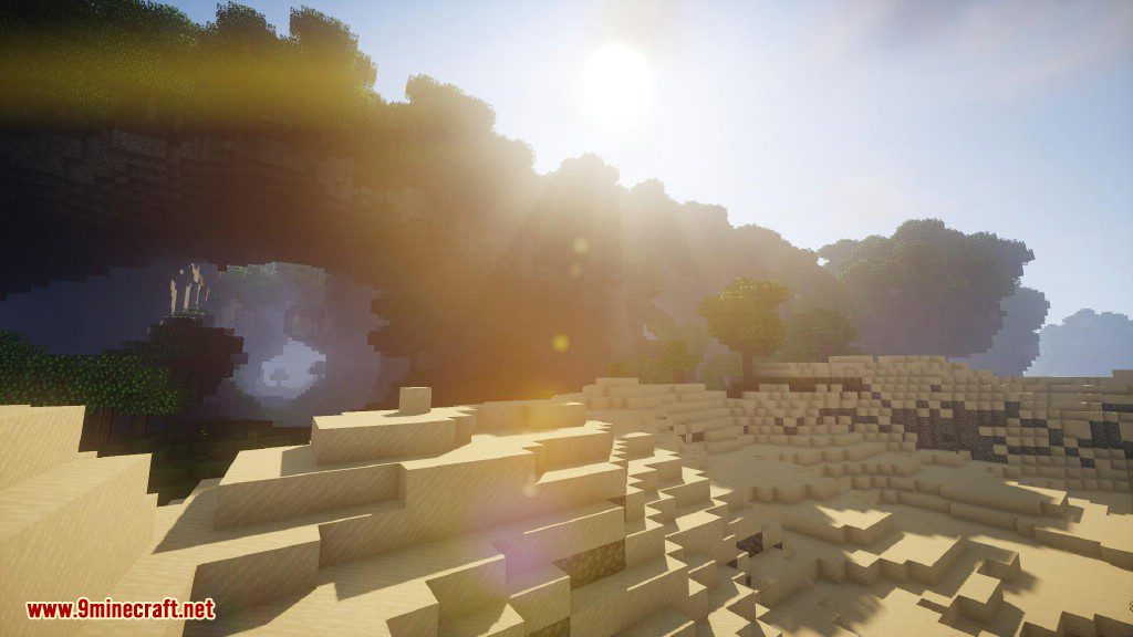 description_4 Chocapic13 Shaders Mod (1.20.4, 1.19.2) Toaster version - специальные шейдеры