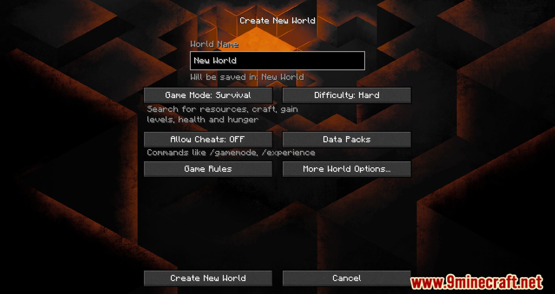 description_0 Modpack FTB Inferno (1.18.2) - Dimensions of Fire and Pain