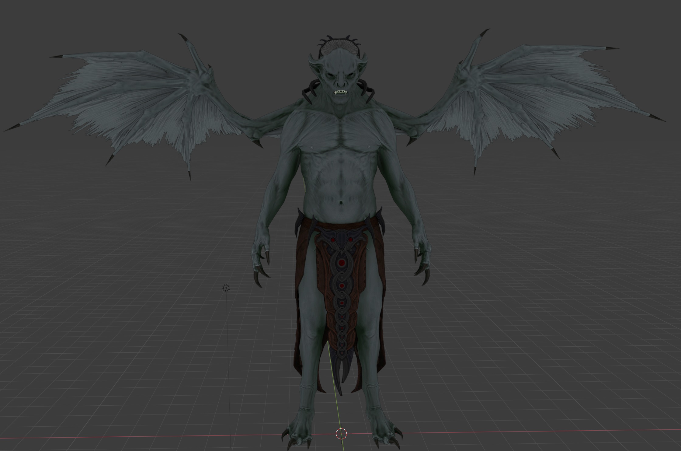 description_0 SE - Новые крылья вампира-лорда / Vampire Lord Wings Remade SSE