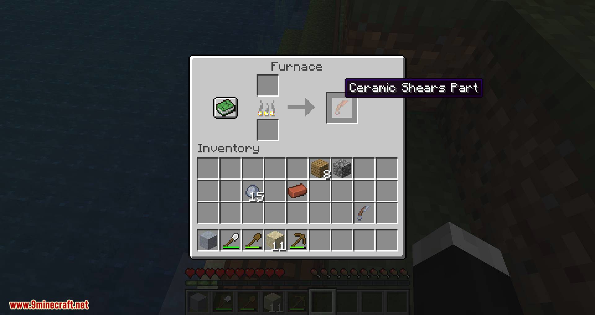 description_5 Ceramic Shears Mod (1.20.4) - Ножницы для глины