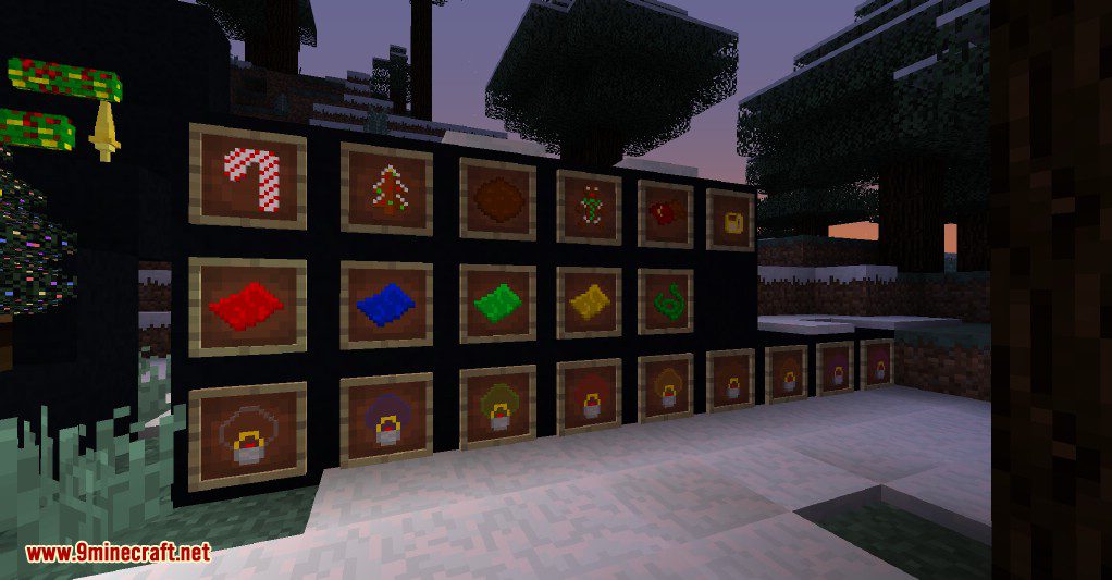 description_0 Christmas Festivity Mod (1.20.2, 1.19.4) – Christmas Furniture, Decorations