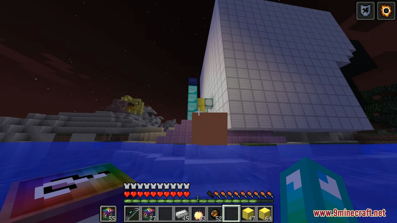 description_7 Avaritia Lucky Block Mod (1.18.2) - худшие и лучшие блоки