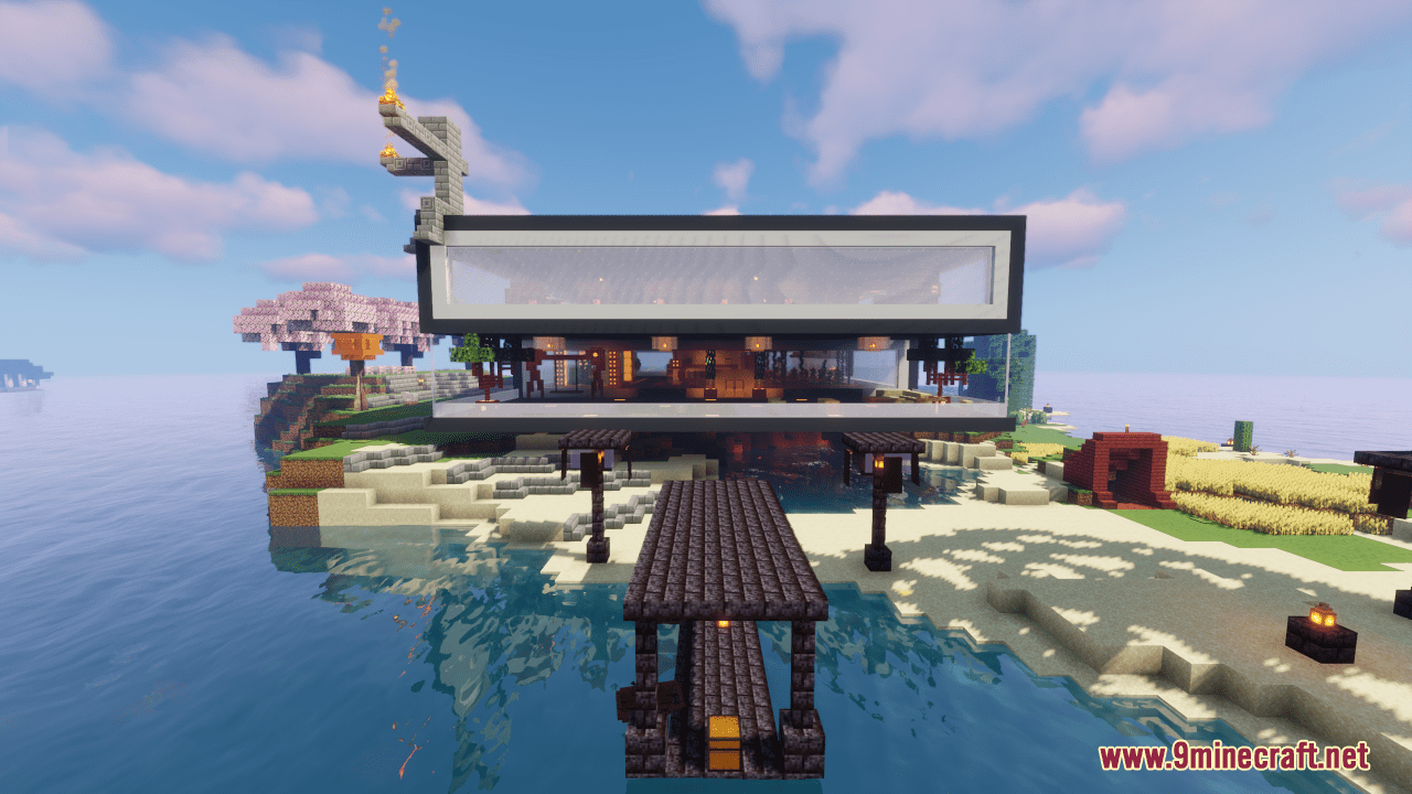 description_4 Island Maps (1.20.4, 1.19.4) - Abandoned Madman's House