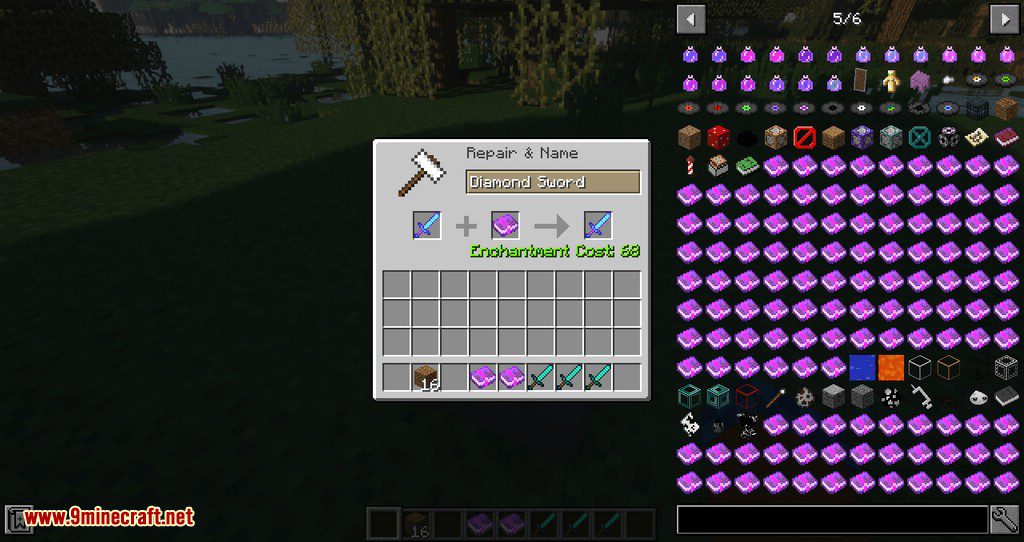 image 2 for Anvil Correction Mod (1.20.1) - Vanilla Anvil - but better!