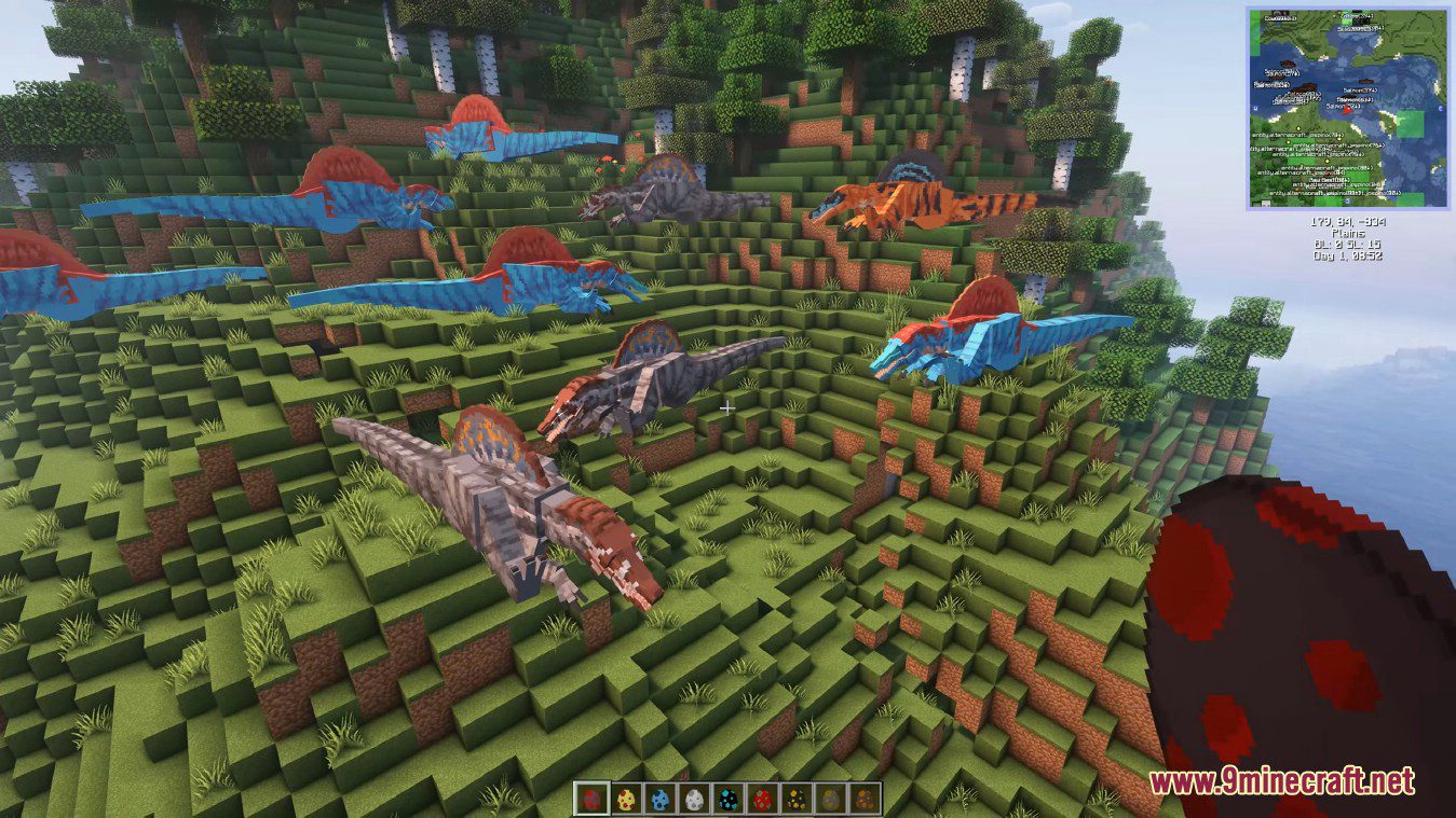 description_12 AlternativaCraft Mod 1.19.3 - Dinosaurios Prehistóricos