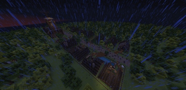 description_0 Ведьмина деревня | Карта для Minecraft