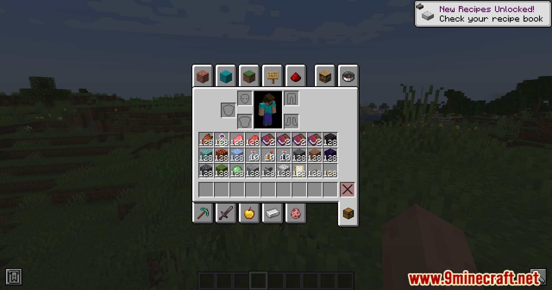 description_11 Bigger Stacks Mod (1.20.1) - ajuste del tamaño de la pila en Minecraft