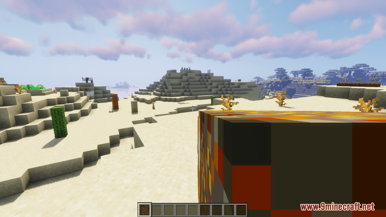 description_1 3D Fireball Resource Pack (1.19.4, 1.19.2) - Пакет текстур