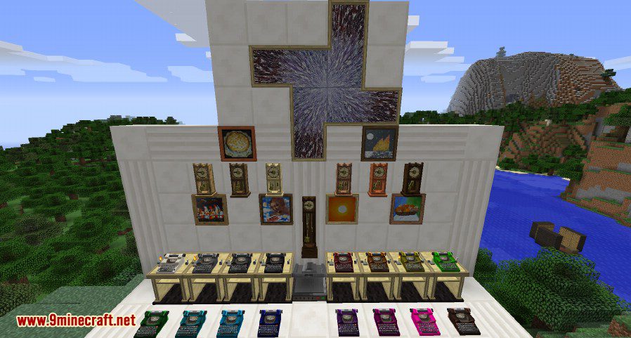 description_11 Мод BiblioCraft (1.12.2) - Подставка для доспехов, книжная полка.