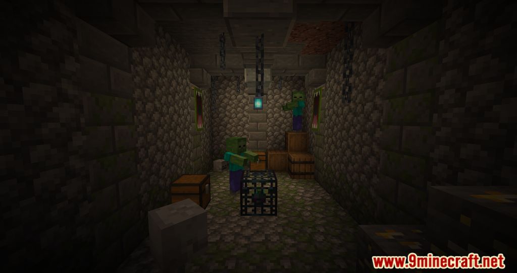 description_0 YUNG's Better Dungeons Mod - mazmorras regulares han sido mejoradas.