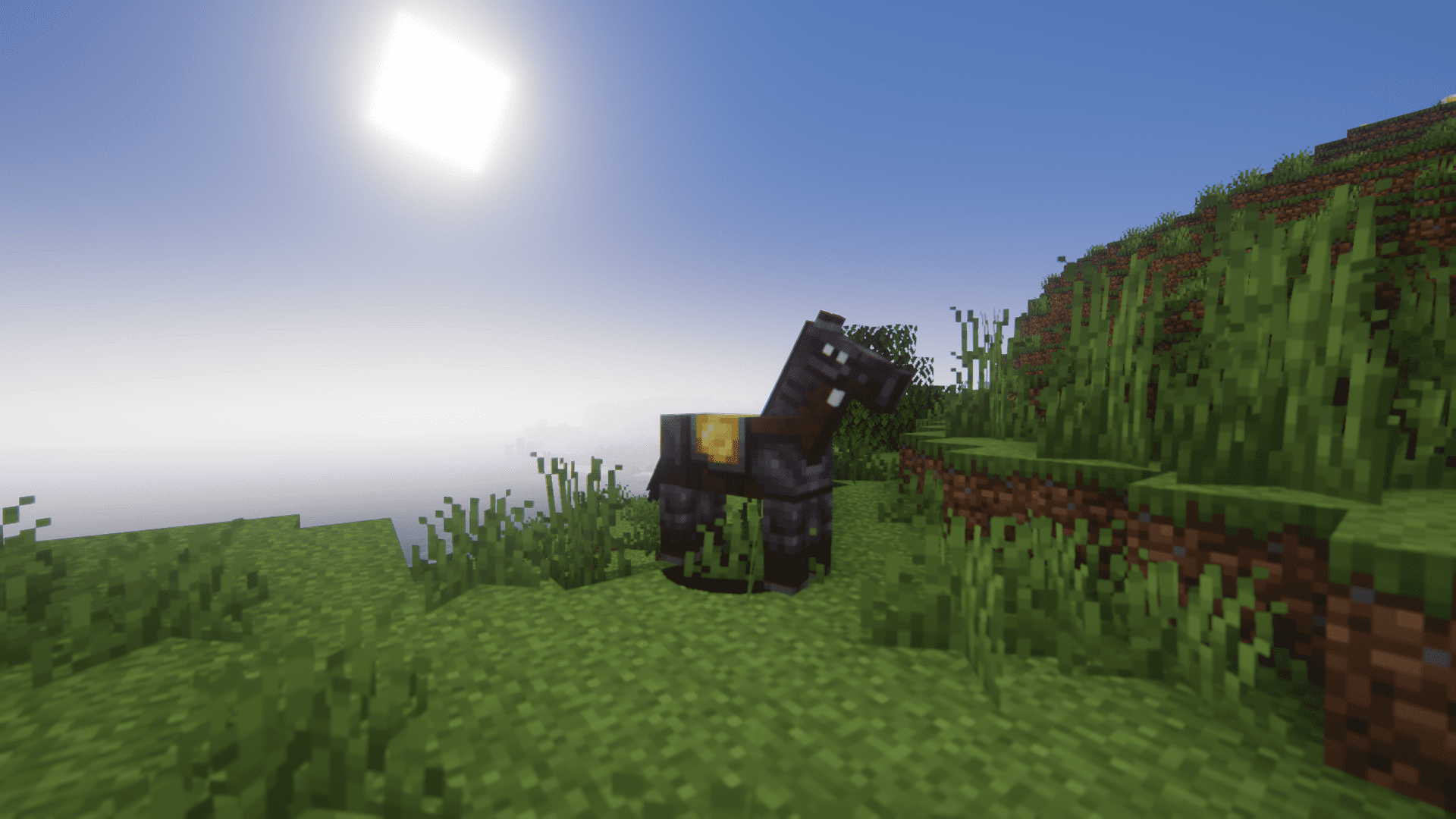 description_5 Simple Netherite Horse Armor Mod 1.20.1 - Protege tu caballo favorito