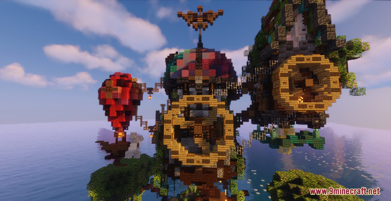description_2 Fantasy Observatory Building Map (1.18.1) - Lonely Observer