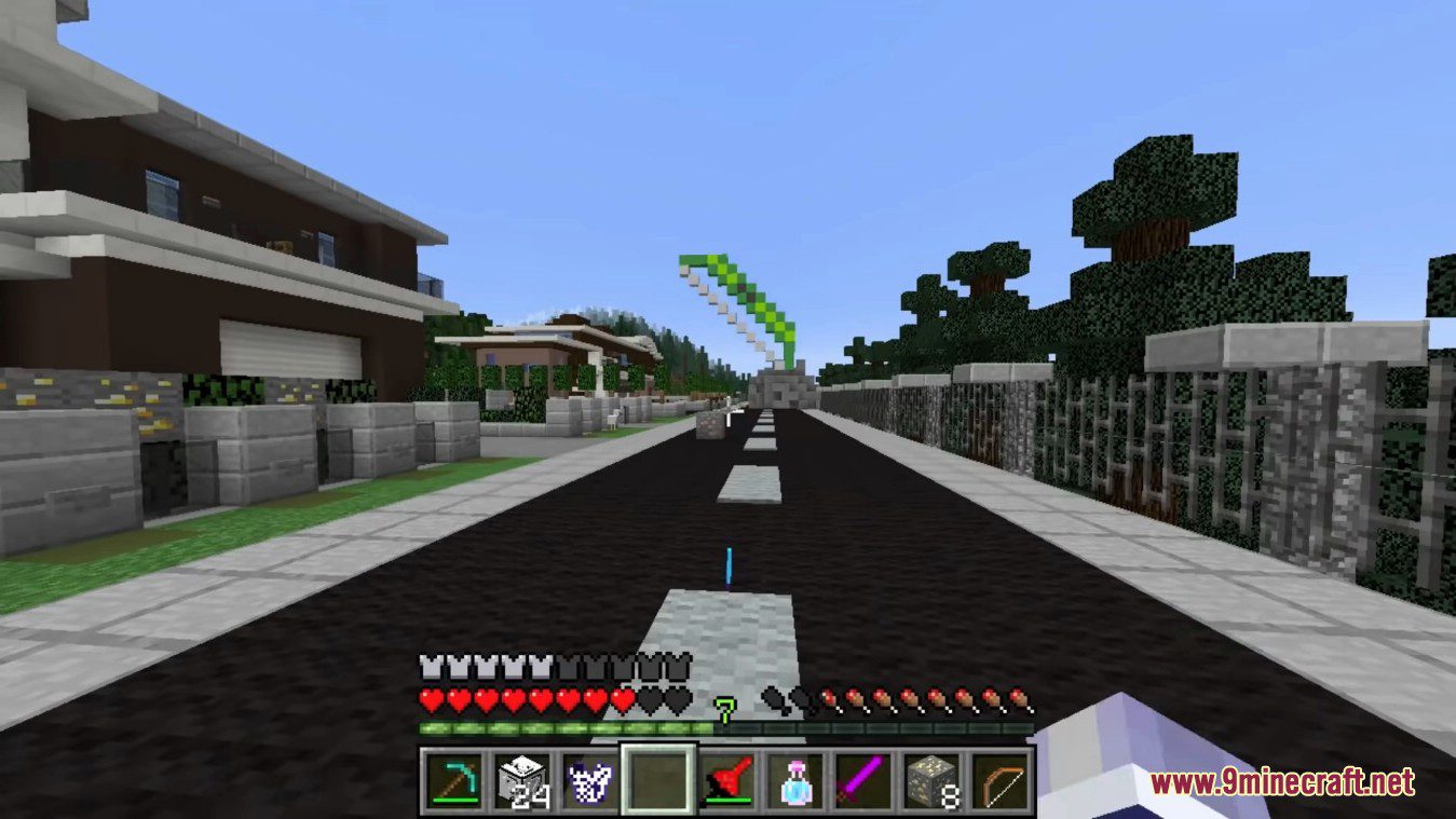 description_9 Гипноз Lucky Block Mod (1.8.9) - Крылья ангела, джакузи, ...
