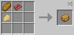description_12 FastFood Delight Mod (1.19.2) - cheeseburgers, chicken with cheese, etc.!