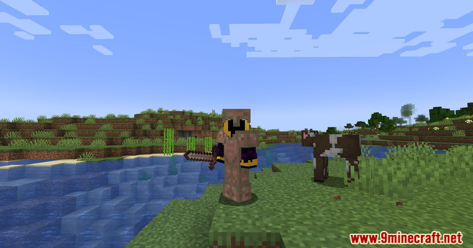 image 6 for Pure Copper Tools Mod (1.20.4) - Elegant touch, discover the beauty of Pure Copper Tools!