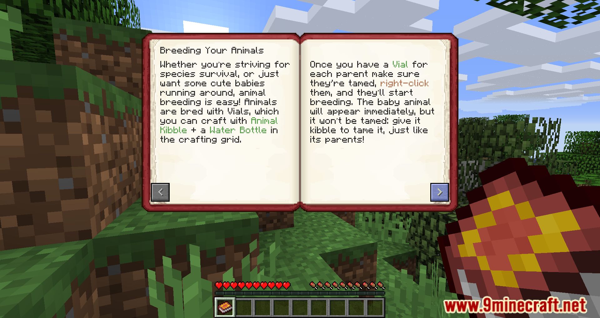 description_5 Zoo & Wild Animals Rebuilt ZAWA Mod (1.12.2) - Zoo y animales salvajes Mod