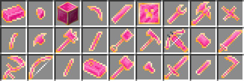 image 2 for  Materialis Mod (1.18.2) - увеличен материал Tinker's Construct