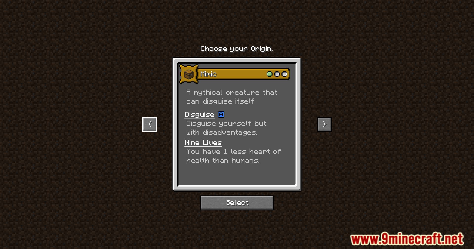 description_1 Magic Origins Mod (1.20.2) - Magic origins and character designs