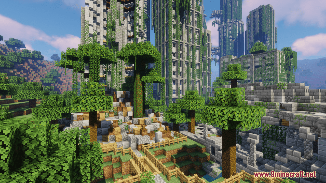 image 7 for Map of the City of Apocalypse (1.20.4) - Revival of the Apocalypse