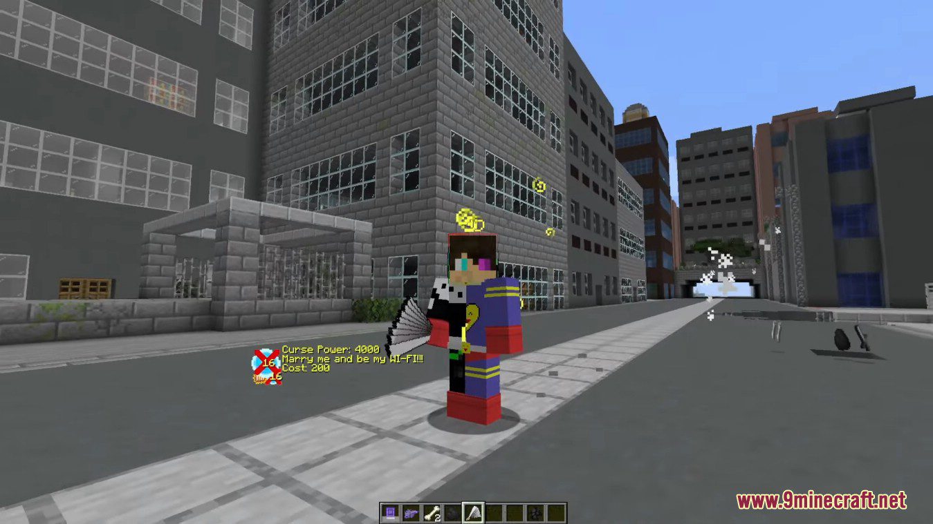 description_8 Jujutsu Craft Mod (1.16.5) - Колдовские бои, схемы дзюцу
