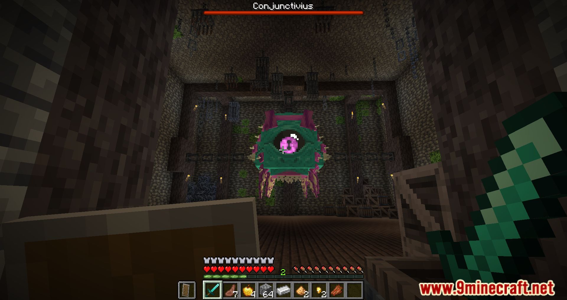 description_12 Mine Cells Mod 1.20.1 - Play Dead Cells in Minecraft.